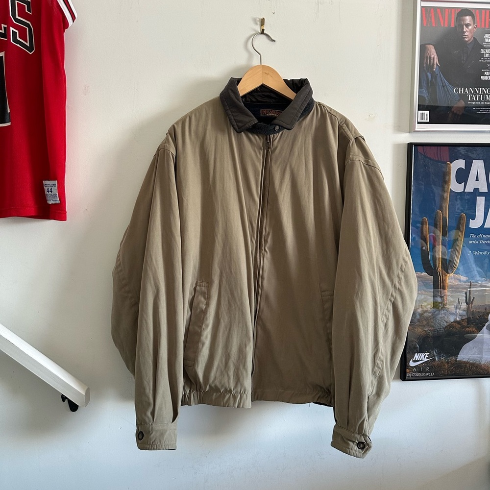 nevada jeans vintage suede bomber jacket ❄️